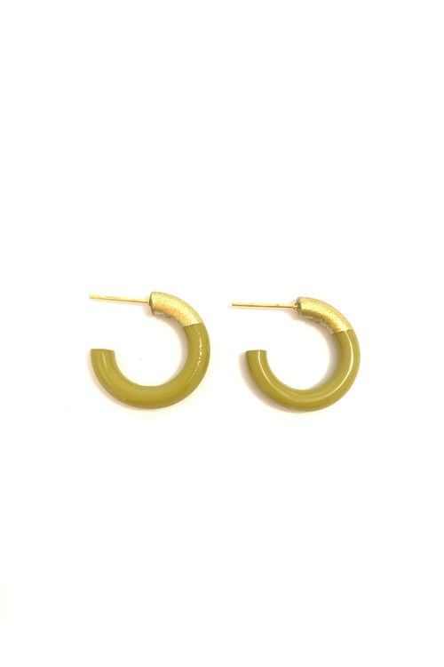 LIZ Sm Hoops Sweet Olive