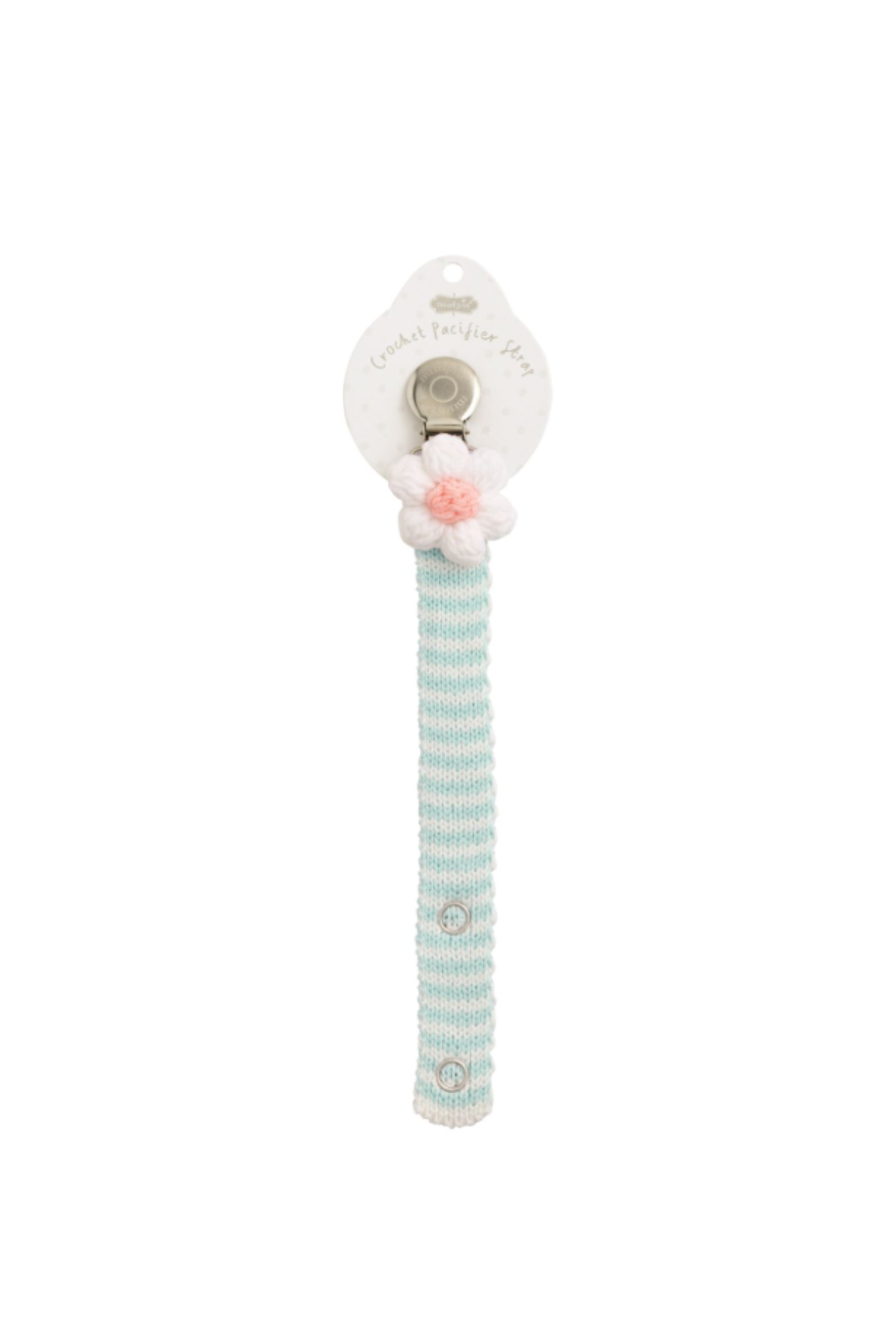 White Flower Crochet Pacy Strap