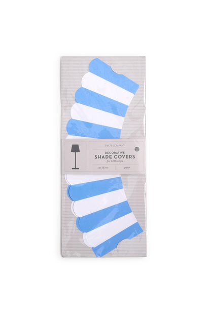 Stripe Paper Shade Cover