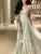 Elegant Dresses for Women Ruffles Evening Party Dress Sleeveless Square Collar A Line Solid New Summer Prom Robe Korean Vestido