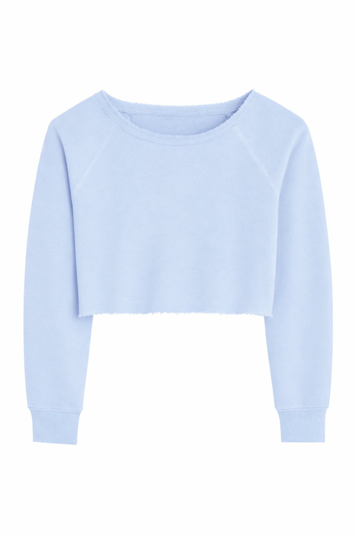 TWEEN SHANE OFF SHOULDER CROP SWEATSHIRT
