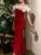 Sexy Bodycon Off Shoulder Party Dress Women  New Slim Waist Patchwork Elegant Lady Fashion Prom Robe Long Vestidos Mujers