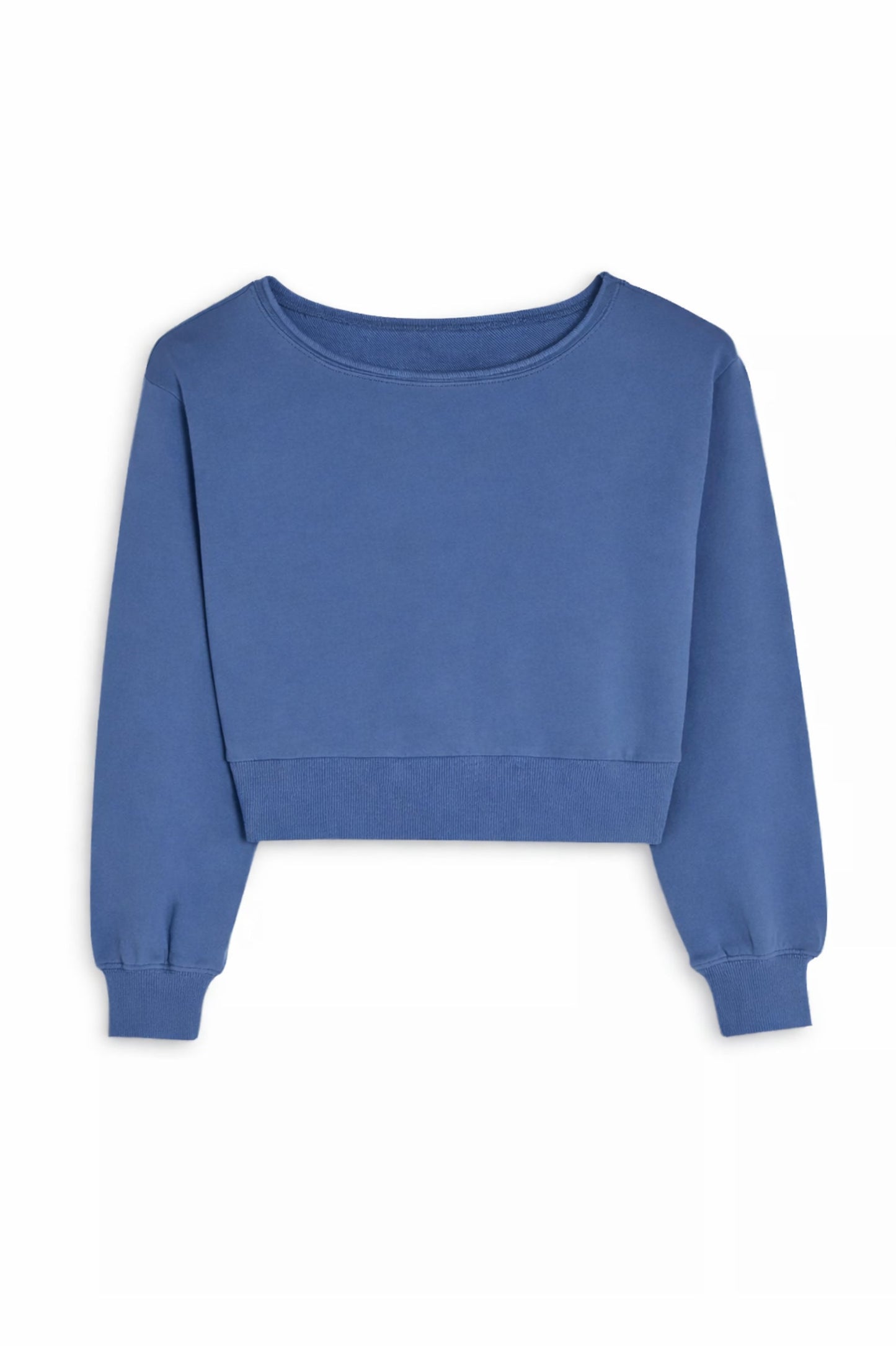 JUNIOR TRISTAN VINTAGE STYLE OFF SHOULDER CROP TOP
