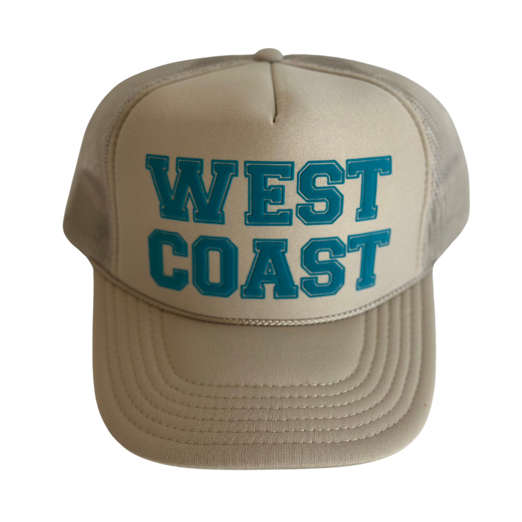 West Coast East Coast Trucker Hat