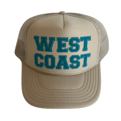 West Coast East Coast Trucker Hat
