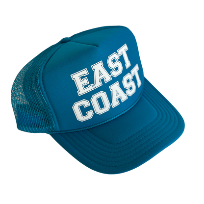 West Coast East Coast Trucker Hat