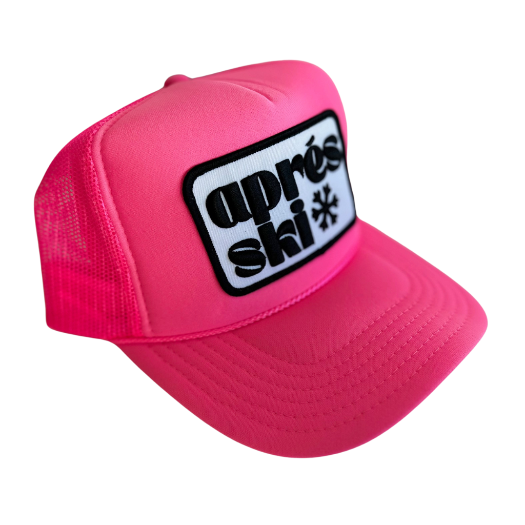 Apres Ski Patch Trucker Hat