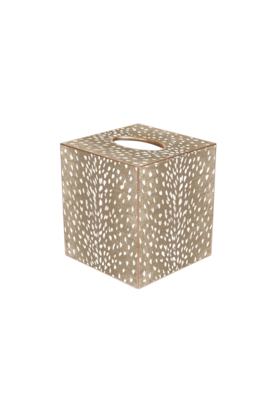 Tan Antelope Tissue Box Cover