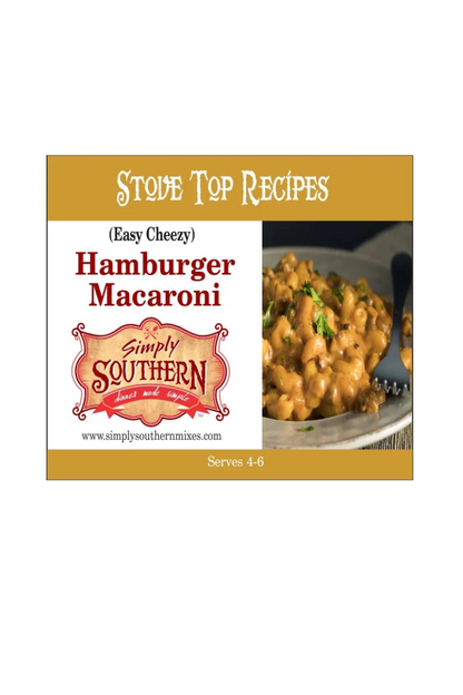 Simply Southern Hamburger Macaroni Casserole