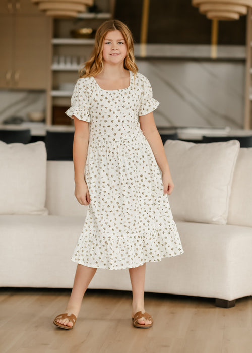 Girl's Aubriel Midi Dress - FINAL SALE