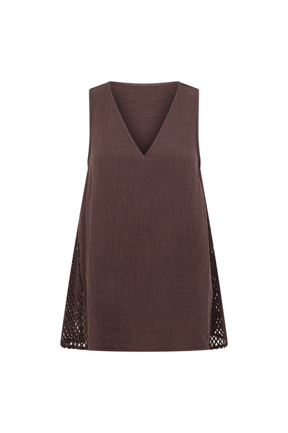 Dita Top - Chocolate