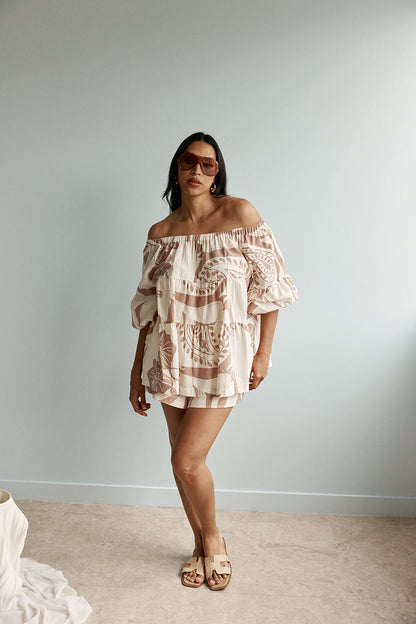 Adina Shorts - Paisley Sunset