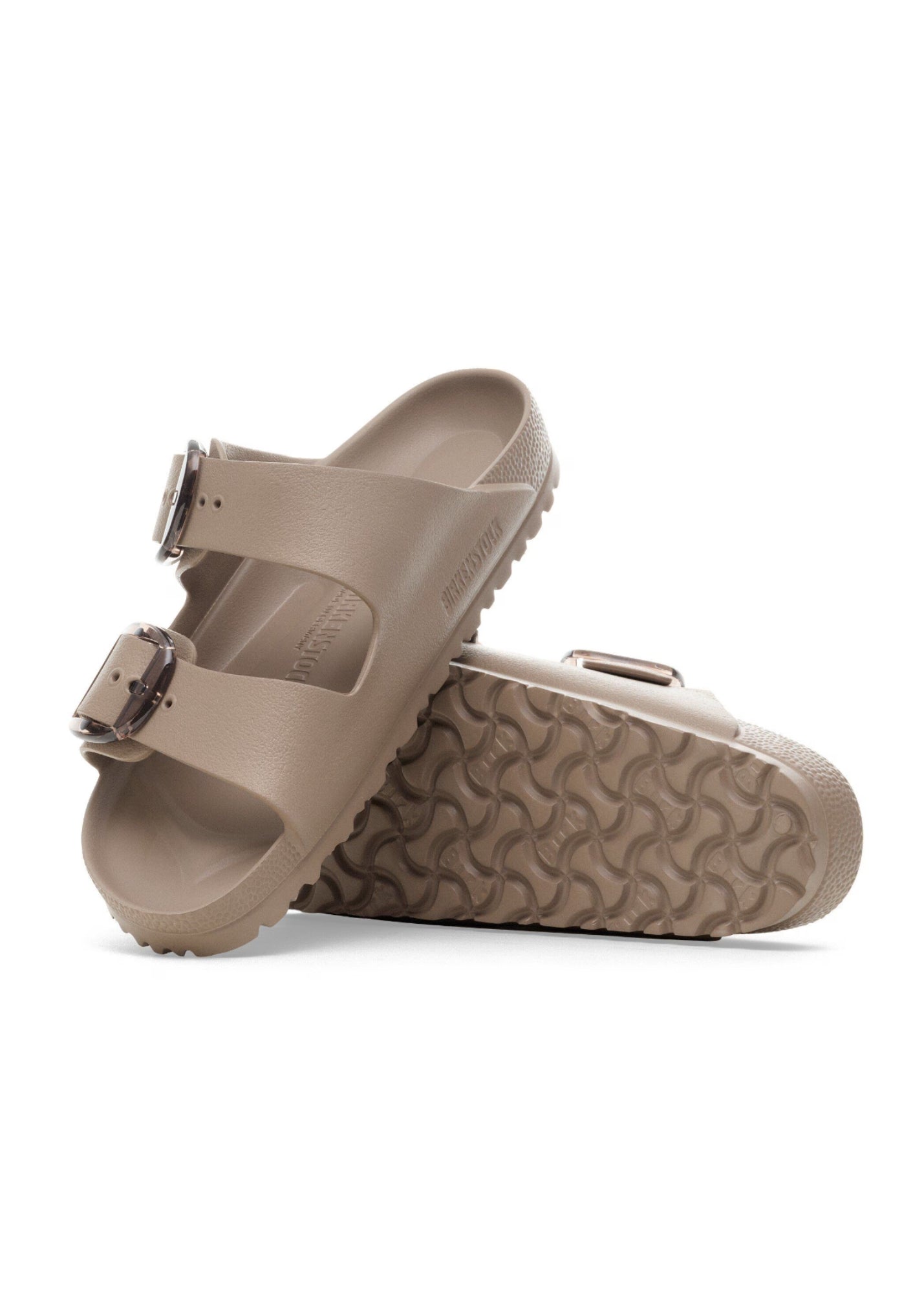 BIRKENSTOCK® Women's Gray Arizona Big Buckle EVA Sandals