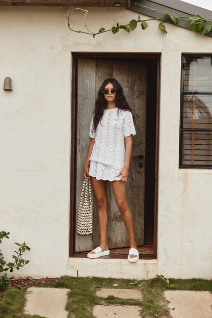 Leah Top - White