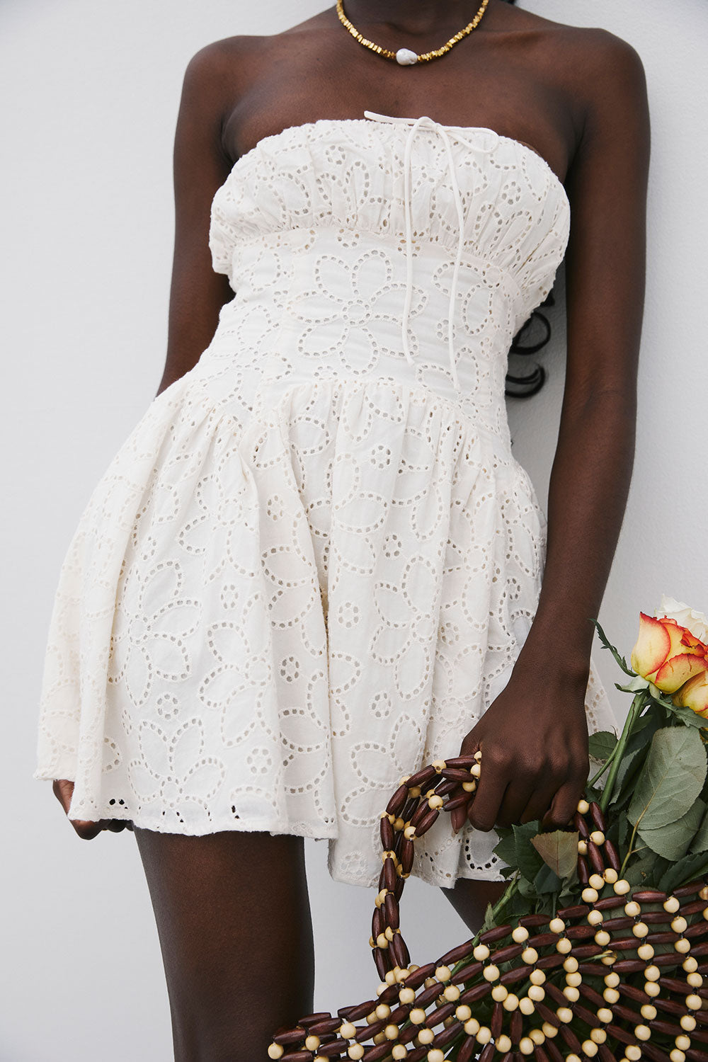 Aura Dress - Broderie