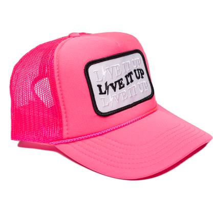 Live It UP Patch Trucker Hat