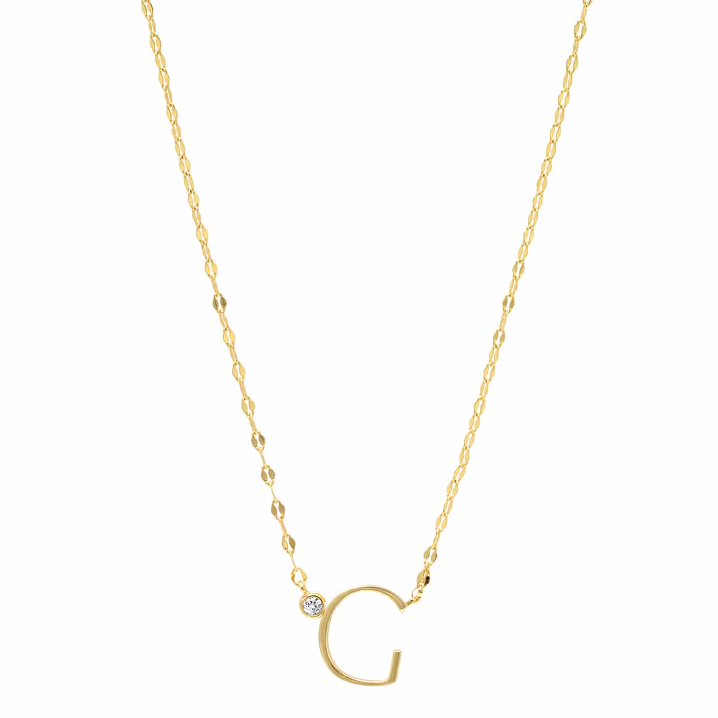 Initial Glow Necklace